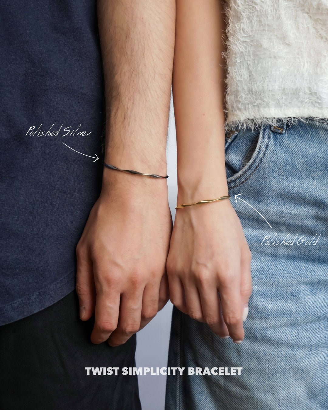 Twist Simplicity Bracelet - Coddle Heaven