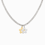 Vibrant Contrast Floral Necklace - Coddle Heaven