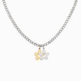 Vibrant Contrast Floral Necklace - Coddle Heaven