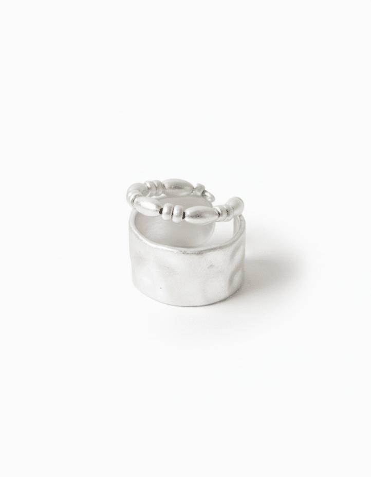 Vintage Wide Bead Ring - Coddle Heaven